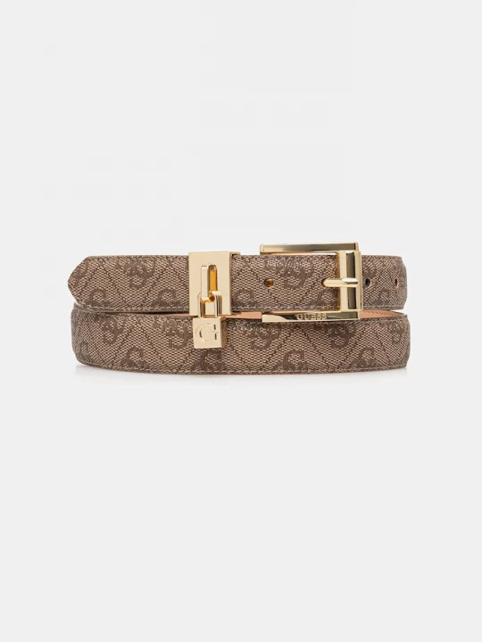 Obrázek produktu Guess pásek dámský z imitace kůže YESBA béžová