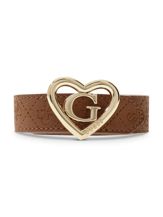 Obrázek produktu Guess pásek dětský z imitace kůže béžová