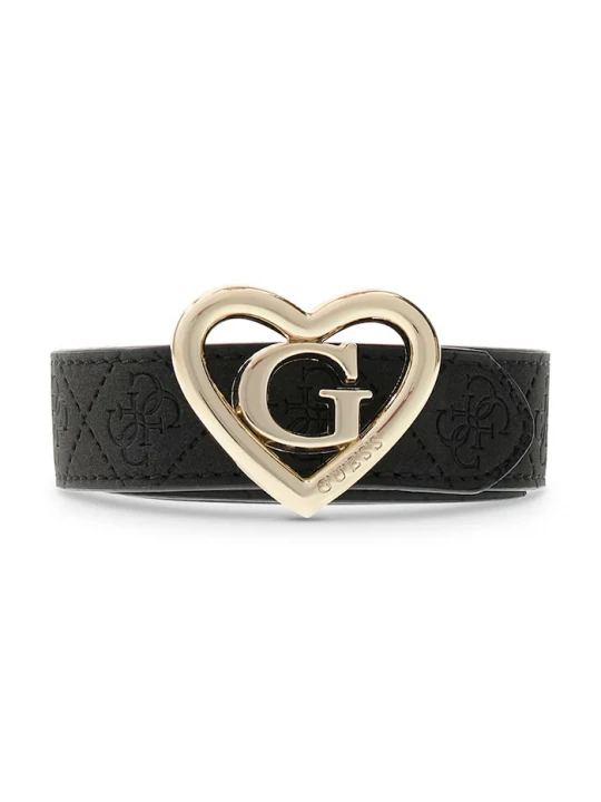 Obrázek produktu Guess pásek dětský z imitace kůže černá