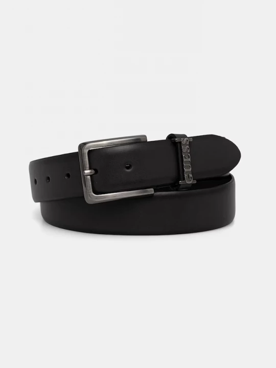 Obrázek produktu Guess pásek pánský kožený černá
