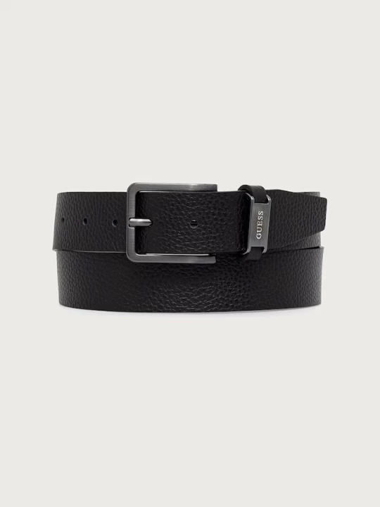 Obrázek produktu Guess pásek pánský kožený černá