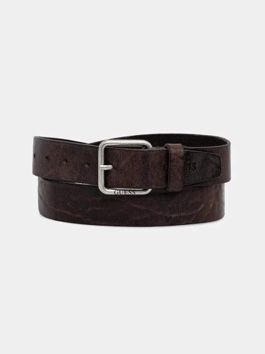 Obrázek produktu Guess pásek pánský kožený hnědá