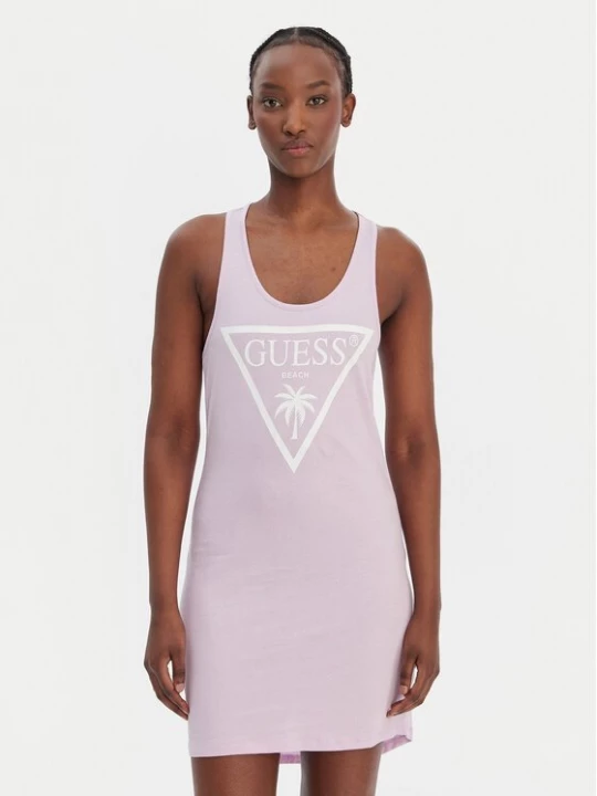 Obrázek produktu Guess Plážové šaty E3GP03 JA914 Fialová Regular Fit