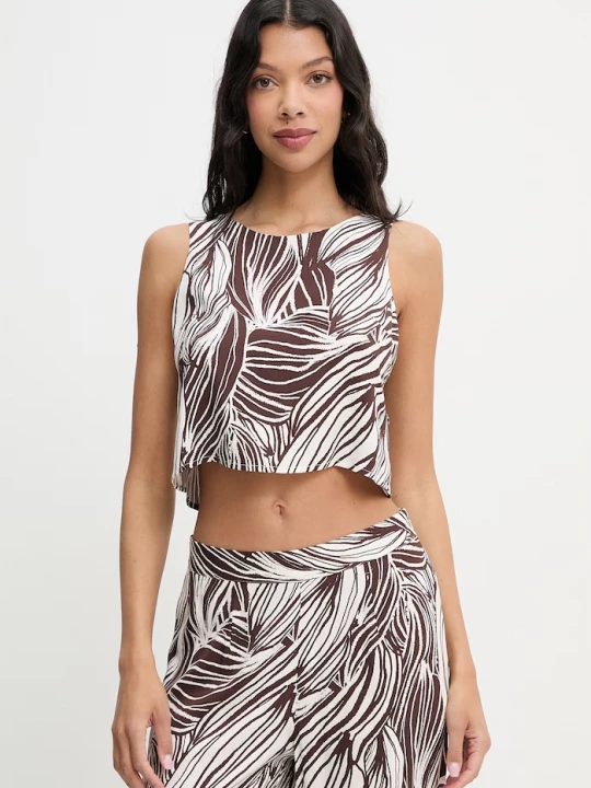 Obrázek produktu Guess plážový top dámský ZOE hnědá