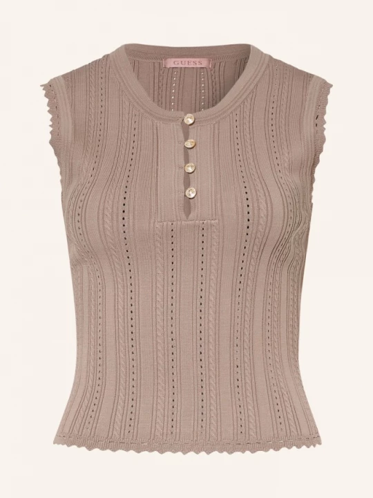Obrázek produktu Guess Pletený Top Carmen béžová