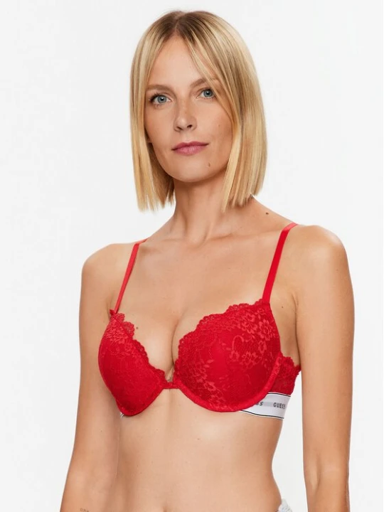 Obrázek produktu Guess Podprsenka s kosticemi Belle O3RC18 KBBT0 Červená