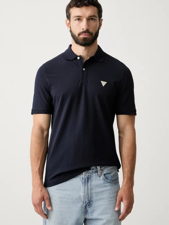Obrázek produktu Guess polo pánské bavlnou námořnická modř