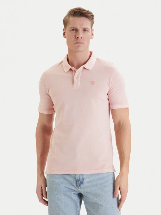 Obrázek produktu Guess Polokošile F6GP03 K9WF1 Oranžová Slim Fit
