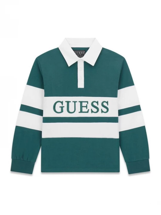 Obrázek produktu Guess Polokošile L6RP04 KCNQ4 Zelená Regular Fit