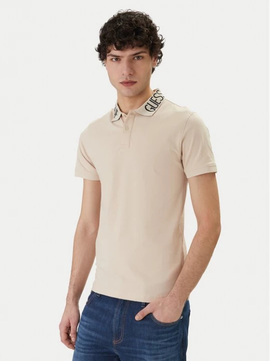 Obrázek produktu Guess Polokošile M6GP66 K3070 Béžová Slim Fit