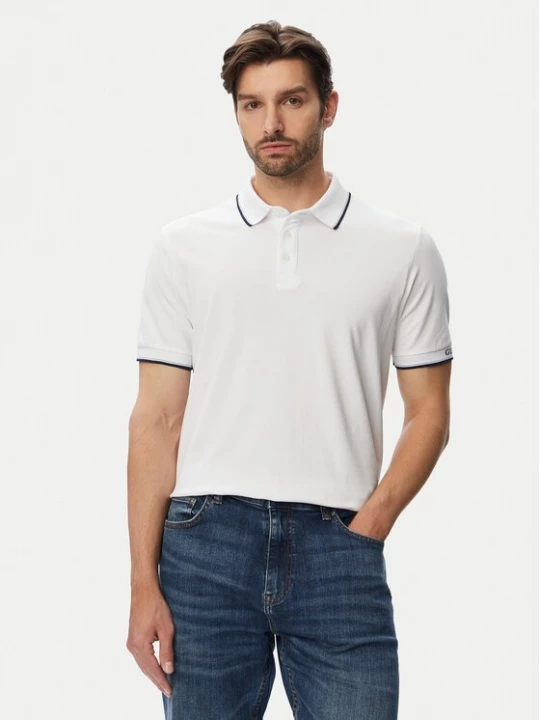 Obrázek produktu Guess Polokošile M6YP28 K4475 Bílá Slim Fit