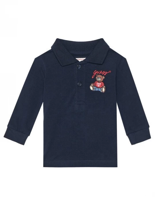 Obrázek produktu Guess Polokošile N5YP00 KADZ4 Tmavomodrá Regular Fit