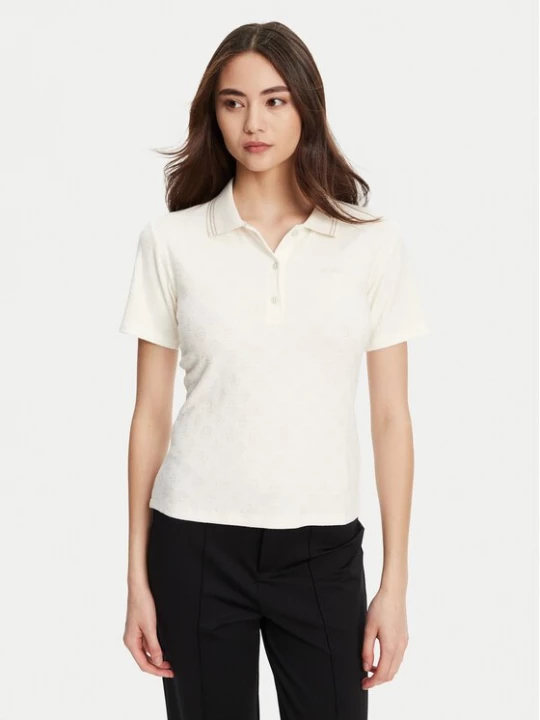 Obrázek produktu Guess Polokošile V5YP01 KCX12 Krémová Regular Fit