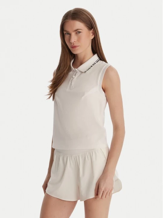 Obrázek produktu Guess Polokošile V6GP03 K2958 Bílá Regular Fit