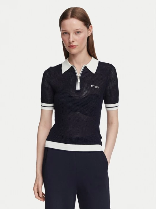 Obrázek produktu Guess Polokošile V6GR04 Z0725 Tmavomodrá Regular Fit