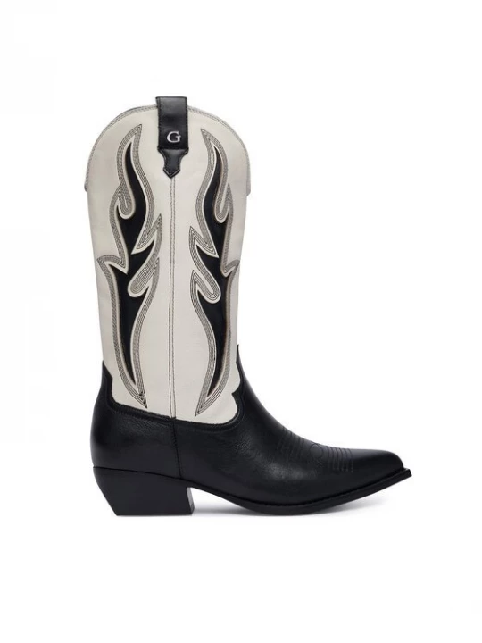 Obrázek produktu Guess Kovbojská obuv FLTLRG LEA11 Černá