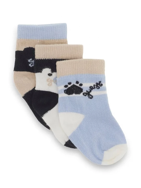 Obrázek produktu Guess ponožky dětské 3-pack béžová