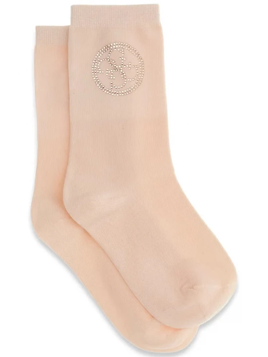 Obrázek produktu Guess ponožky dětské růžová