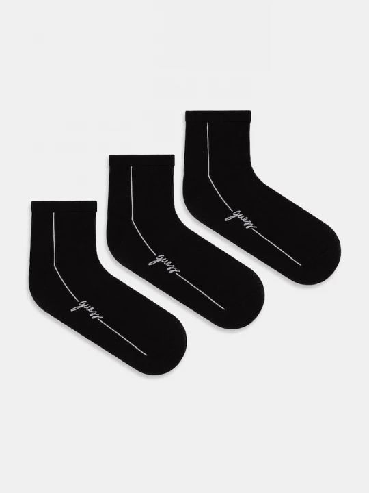 Obrázek produktu Guess Ponožky 3-pack černá