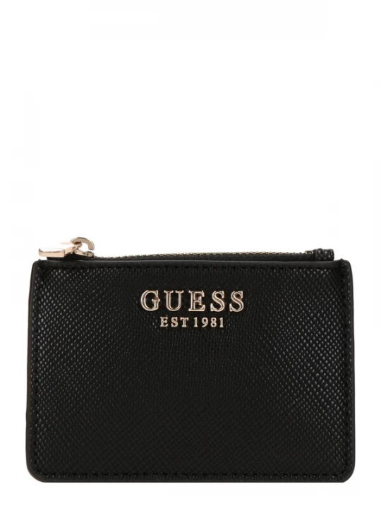 Obrázek produktu GUESS Pouzdro 'LAUREL II SLG CREDIT CARD CASE' zlatá / černá