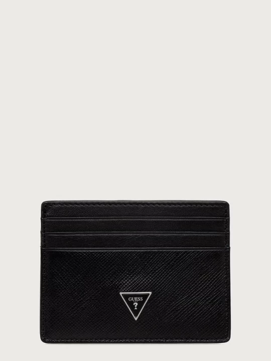 Obrázek produktu Guess pouzdro na karty pánské kožené MILANO černá