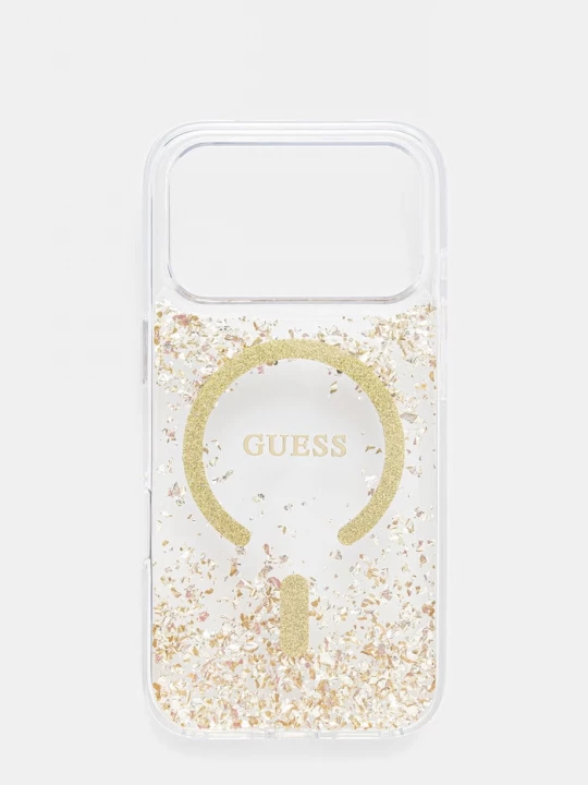 Obrázek produktu Guess pouzdro na telefon dámské iPhone 17 Pro zlatá