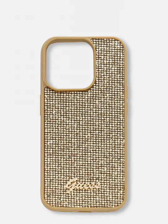 Obrázek produktu Guess pouzdro na telefon iPhone 15 Pro zlatá