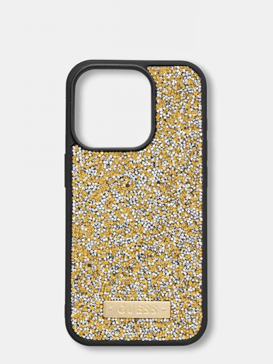 Obrázek produktu Guess pouzdro na telefon iPhone 15 Pro zlatá