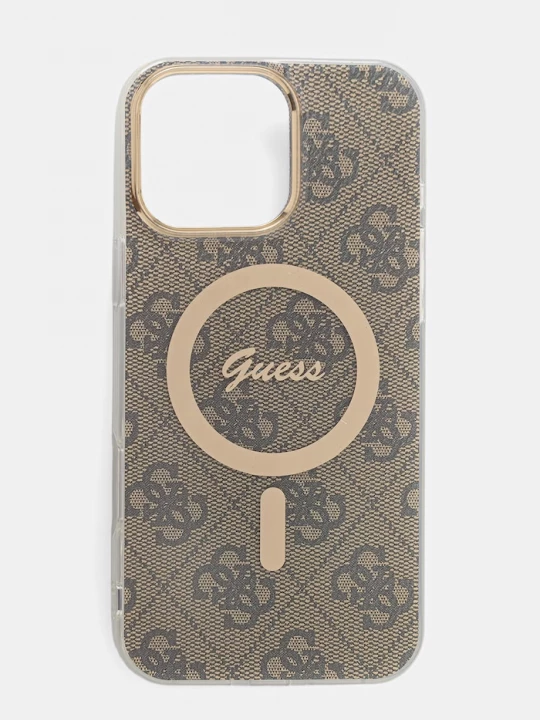 Obrázek produktu Guess pouzdro na telefon iPhone 16 Pro Max hnědá