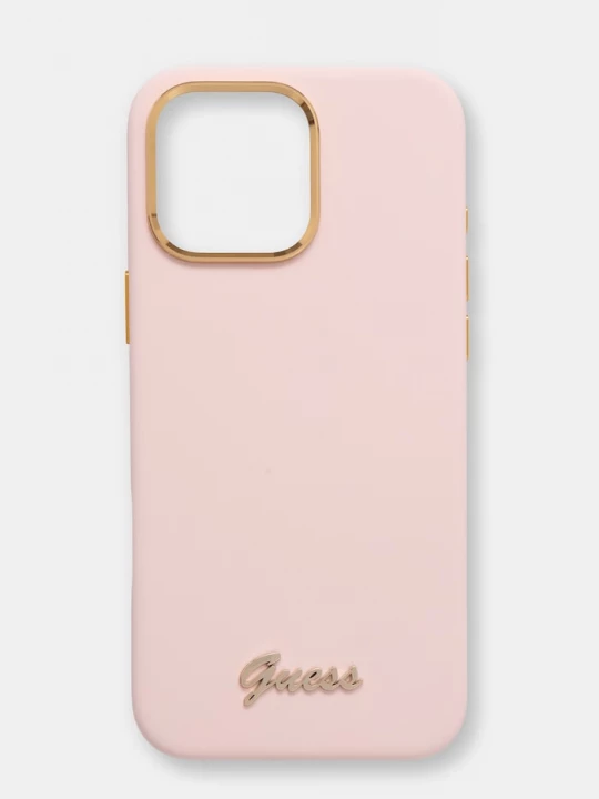 Obrázek produktu Guess pouzdro na telefon iPhone 16 Pro Max růžová