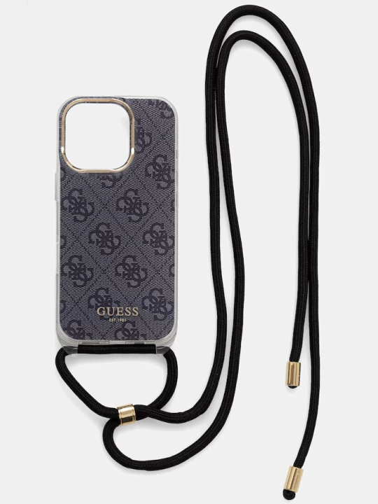 Obrázek produktu Guess pouzdro na telefon iPhone 16 Pro námořnická modř