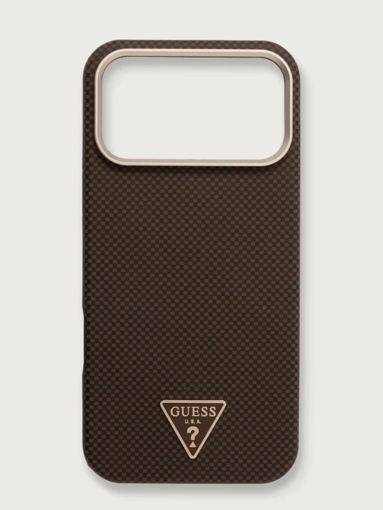 Obrázek produktu Guess pouzdro na telefon iPhone 17 / 18 Pro Max hnědá
