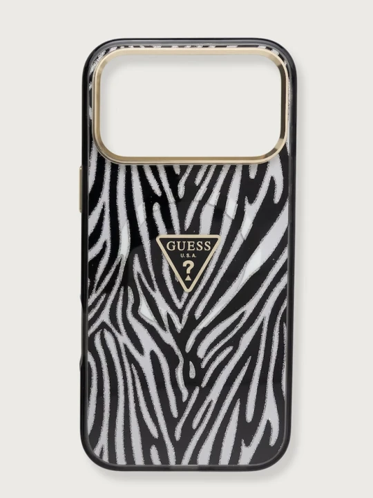 Obrázek produktu Guess pouzdro na telefon iPhone 17 / 18 Pro Max stříbrná