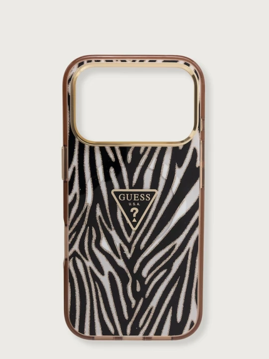 Obrázek produktu Guess pouzdro na telefon iPhone 17 / 18 Pro zlatá