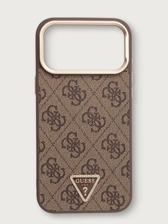 Obrázek produktu Guess pouzdro na telefon iPhone 17 Pro Max hnědá