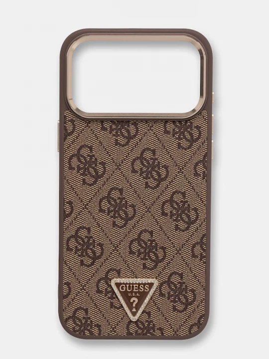 Obrázek produktu Guess pouzdro na telefon iPhone 17 Pro Max hnědá