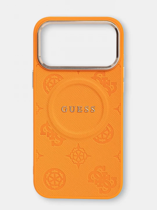 Obrázek produktu Guess pouzdro na telefon iPhone 17 Pro Max oranžová