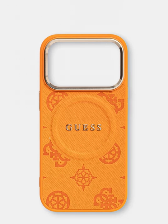 Obrázek produktu Guess pouzdro na telefon iPhone 17 Pro oranžová