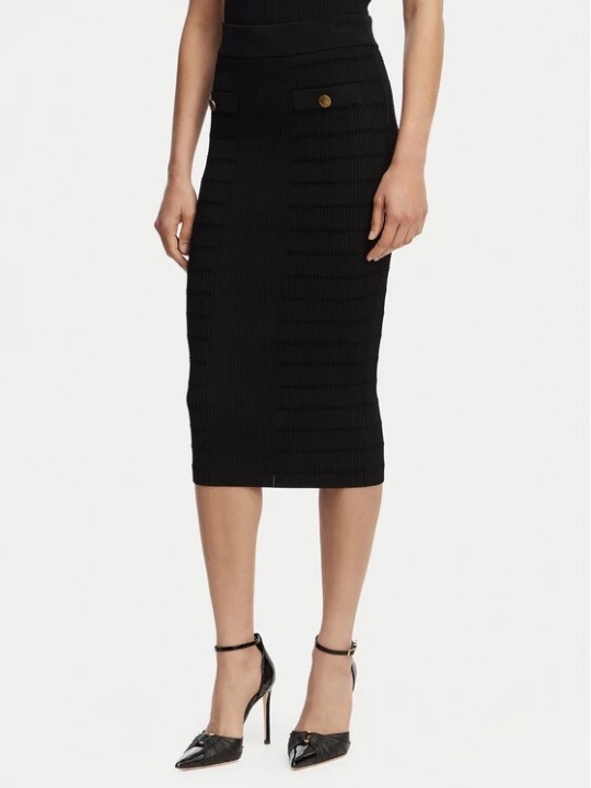 Obrázek produktu Guess Pouzdrová sukně W5YD66 Z0130 Černá Slim Fit