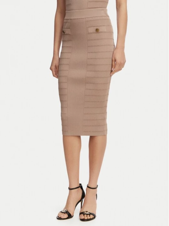 Obrázek produktu Guess Pouzdrová sukně W5YD66 Z0130 Hnědá Slim Fit