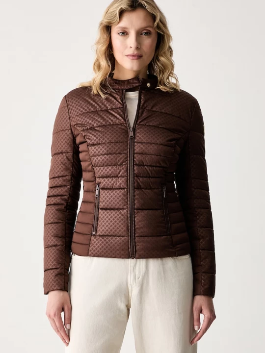 Obrázek produktu Guess prošívaná bunda dámská NEW VONA hnědá