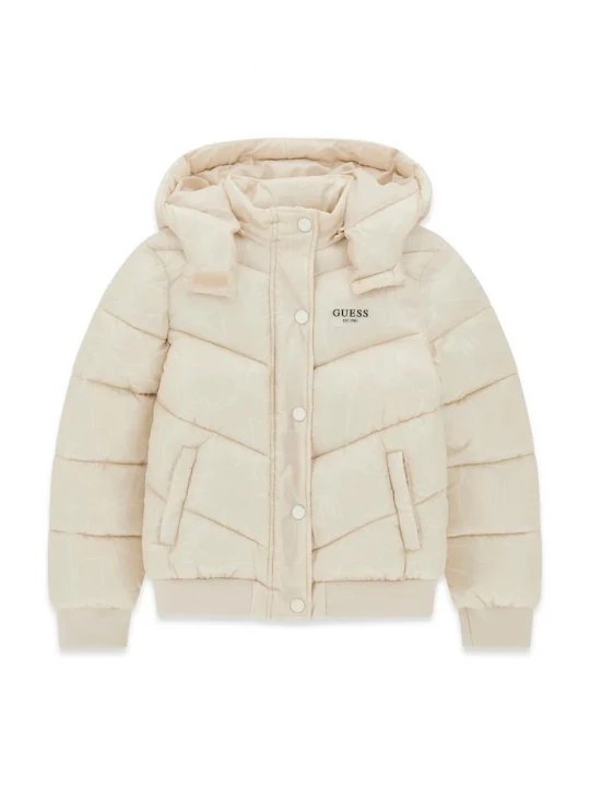 Obrázek produktu Guess prošívaná bunda dětská béžová