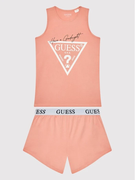 Obrázek produktu Guess Pyžamo J1BG00 J1311 Růžová Regular Fit