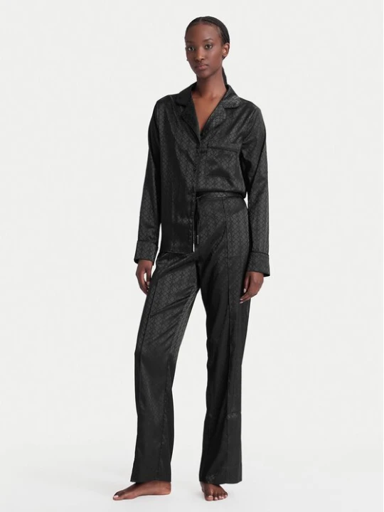 Obrázek produktu Guess Pyžamo O6BX03 W3501 Černá Regular Fit