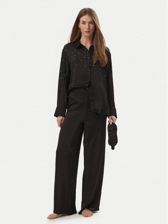 Obrázek produktu Guess Pyžamo O6BX05 W3508 Černá Regular Fit