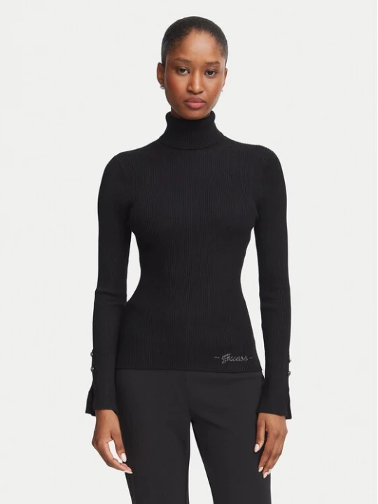 Obrázek produktu Guess Rolák W6BR29 Z1417 Černá Slim Fit