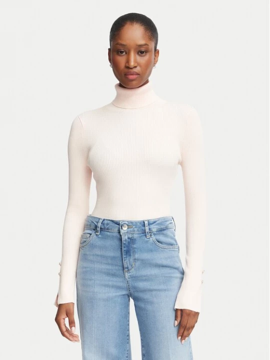 Obrázek produktu Guess Rolák W6BR29 Z1417 Světle růžová Slim Fit