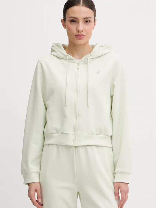 Obrázek produktu Guess rozepínací mikina dámská SILVY zelená