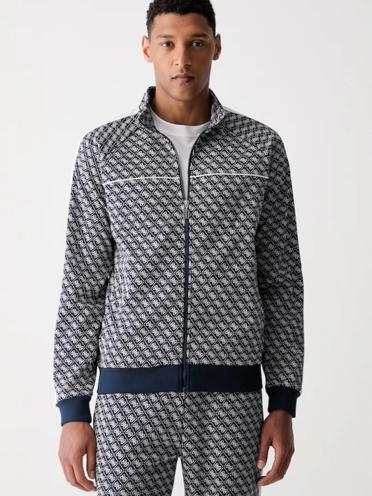 Obrázek produktu Guess rozepínací mikina pánská PARIMO námořnická modř