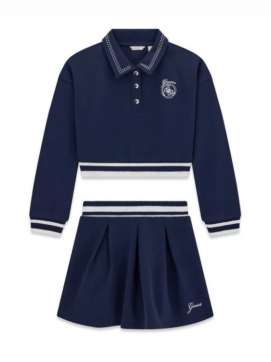Obrázek produktu Guess Sada mikina a sukně J6BG04 K6341 Tmavomodrá Regular Fit